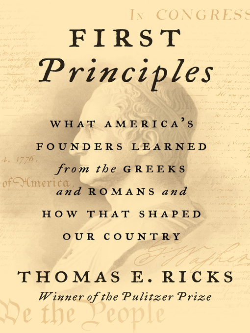 Title details for First Principles by Thomas E. Ricks - Available